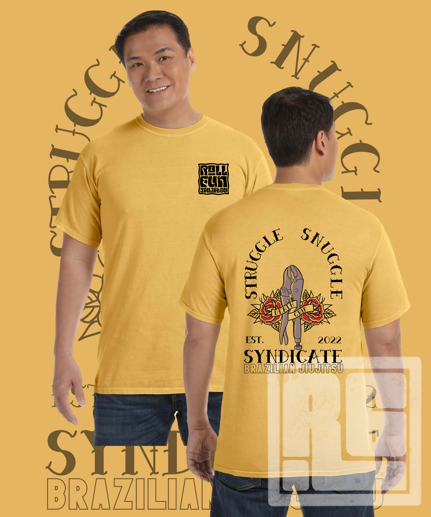 "Struggle Snuggle Syndicate" DTF Graphic T-shirt